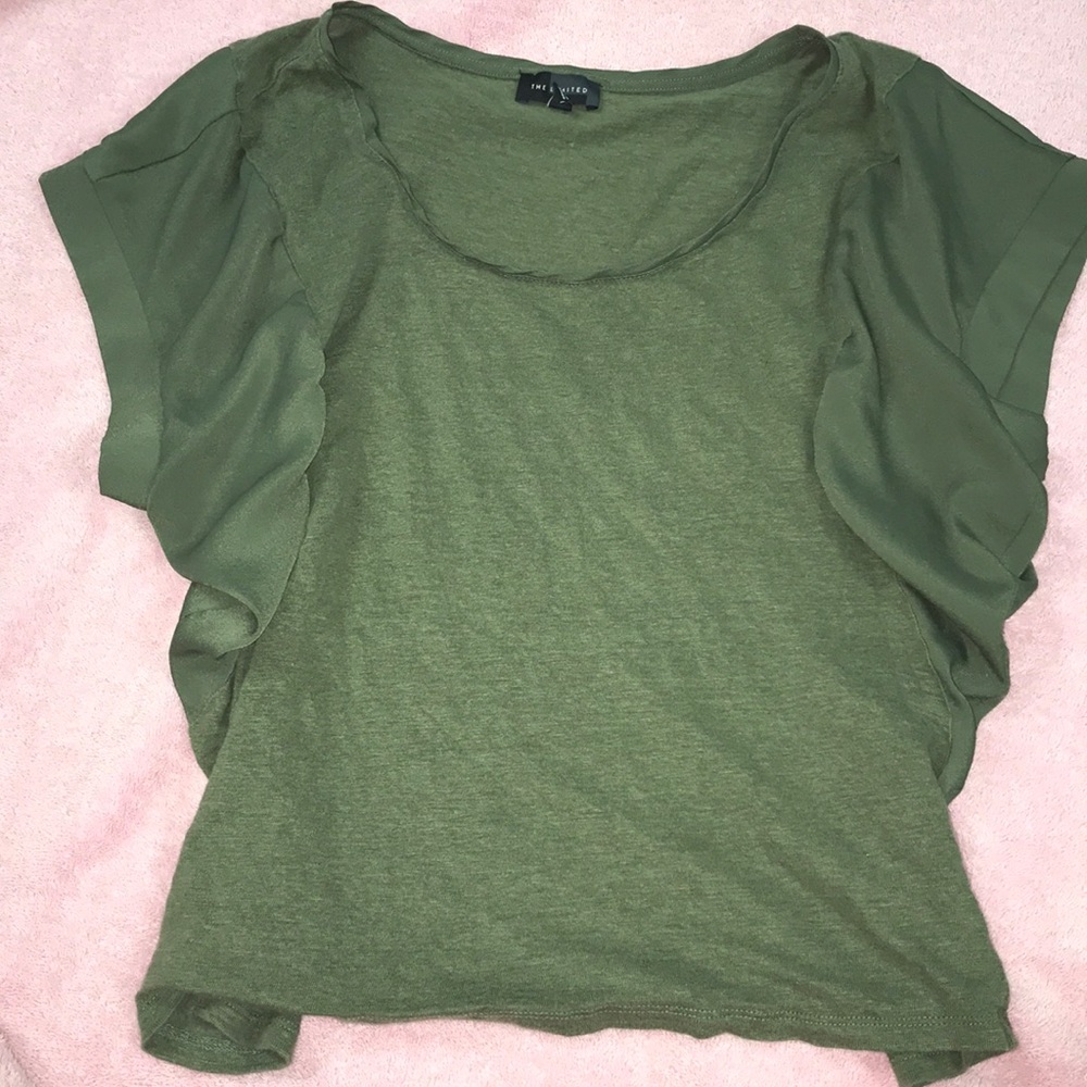 Earthy green top